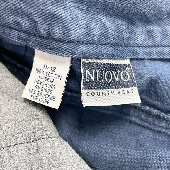 VTG 90s Nuovo Country Seat Womens Denim Shorts Size 11/12 High Rise Retro Summer - Picture 7 of 9